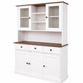 Armoire, avec tiroirs, avec portes, coloris blanc, pour la chambre