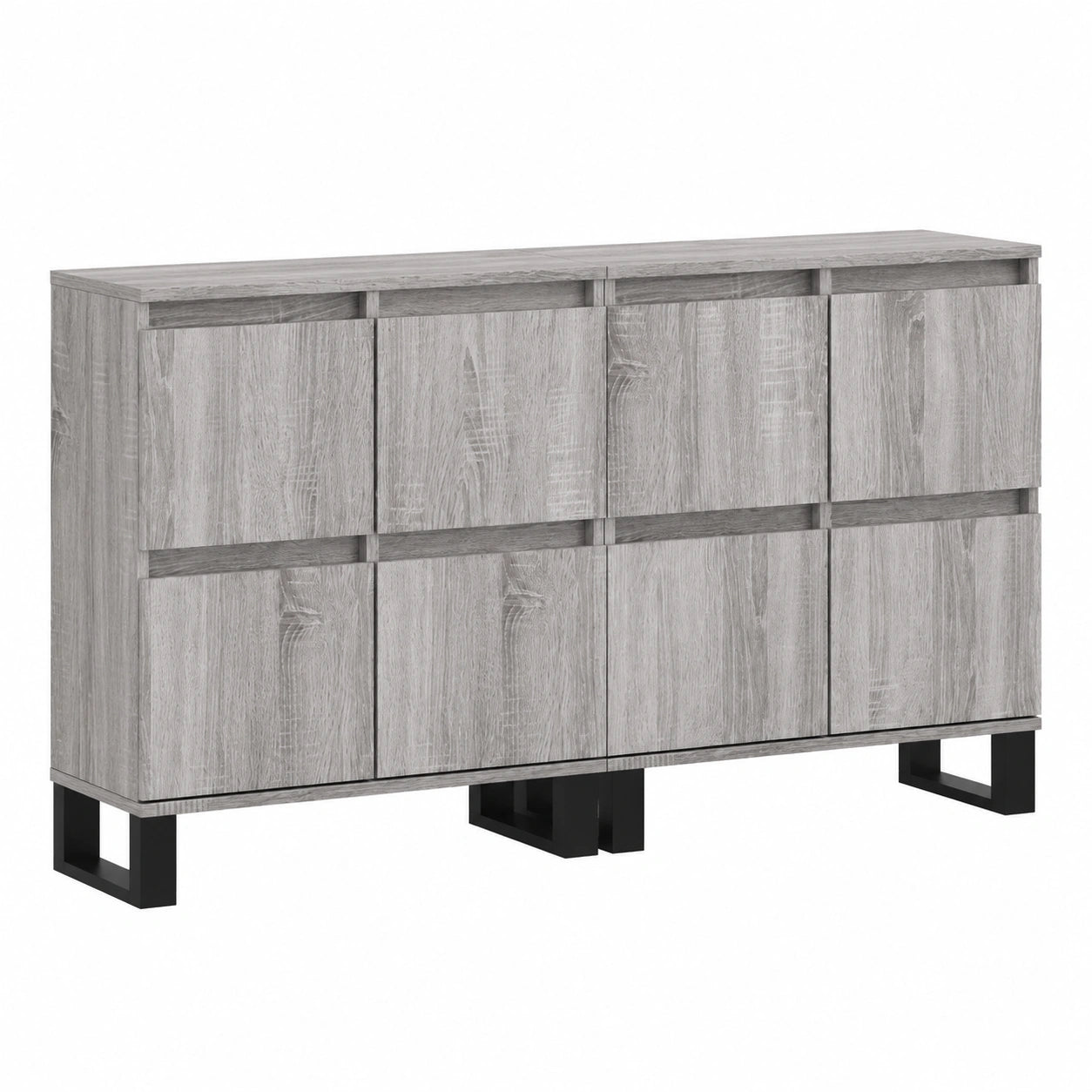 Armoire, avec rangement, coloris gris, pour la chambre
