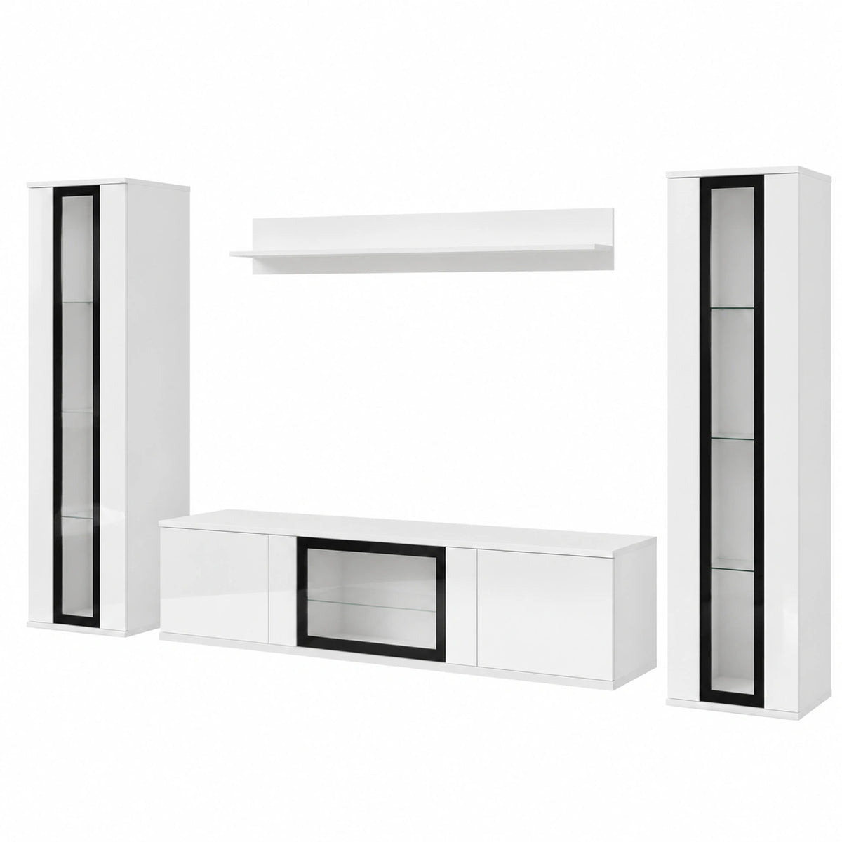 Meuble polyvalent, 4 pièces, pour les espaces de vie