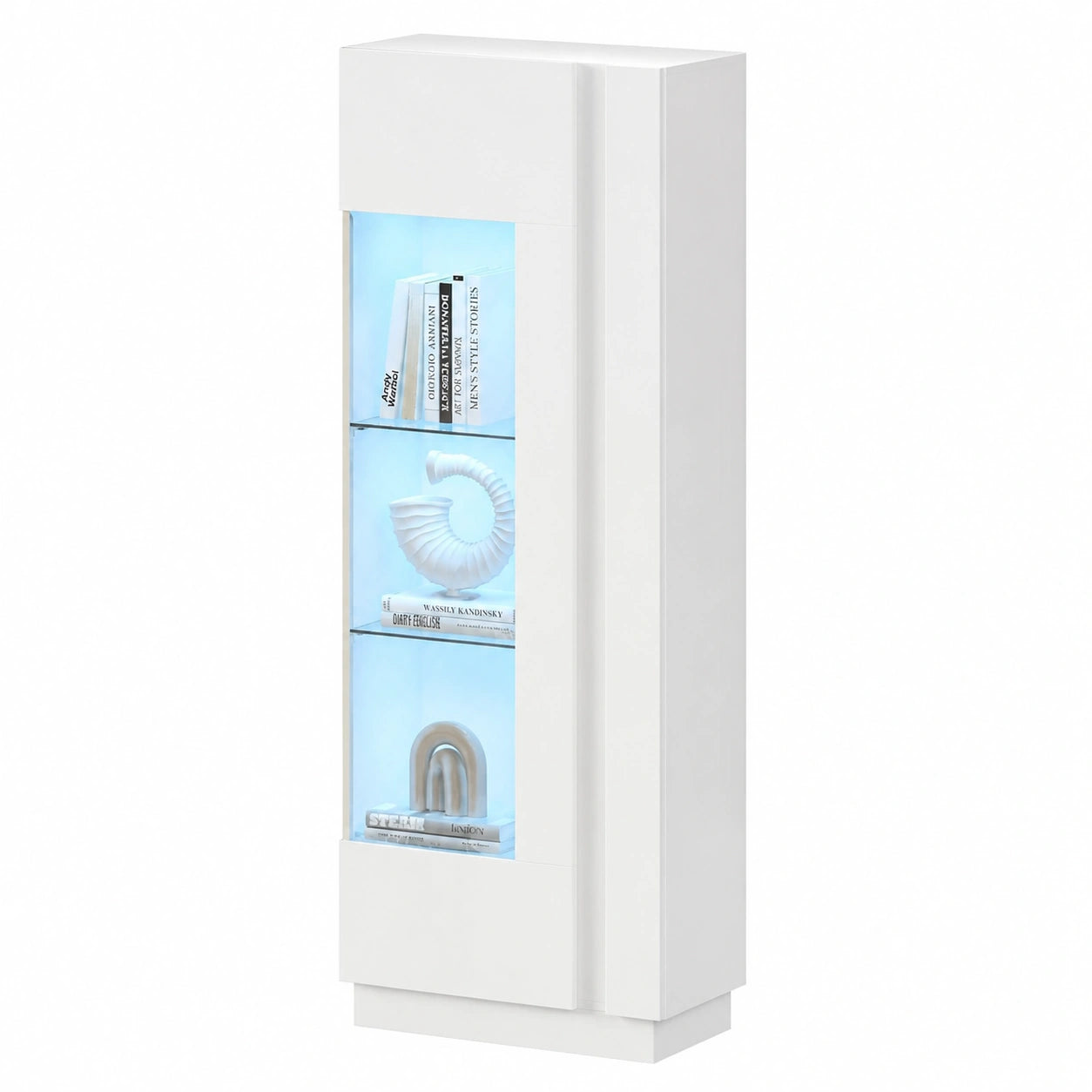 Armoire, avec rangement, avec étagères, avec portes, en verre, pour la chambre